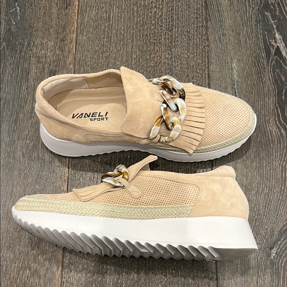 Vaneli Sport Beige Women's Slip-On Shoes - Picture 4 of 9